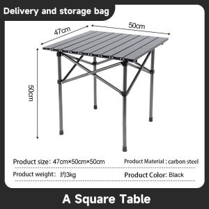 Foldable Camping Table - Portable XXL Lightweight for Family BBQ Beach Stall tables Family table