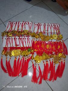 2 PCS GANTUNGAN IMLEK POHON MEIHUA GANTUNG MOBIL / AKSESORIS HIASAN GONG XIE FA COI