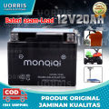 AKI KERING BERKUALITAS VRLA MF 12V 20AH PALING BAGUS. 