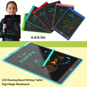 GORGE 4.4/6.5in LCD Drawing Board Multicolor Plastic Childrens Electronic Drawing Board Writing Tablet Digit Magic Blackboard Childs Gift