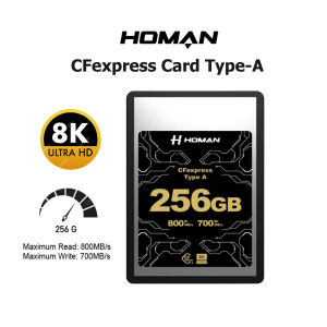 HOMAN CFexpress Card Type-A  (256GB/512GB /1TB) Memory card for A7M4 A7S3 A1 FX3 FX6 FX30