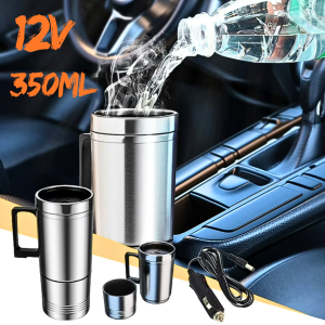 COD One Two Cups Gelas Cangkir Pemanas Mobil Air Elektrik Travel Mug 350ml 150ml - EST350