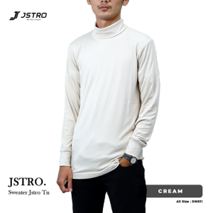 Jstro Sweater Cream TN: Bahan Kualitas Tinggi & Desain Stylish