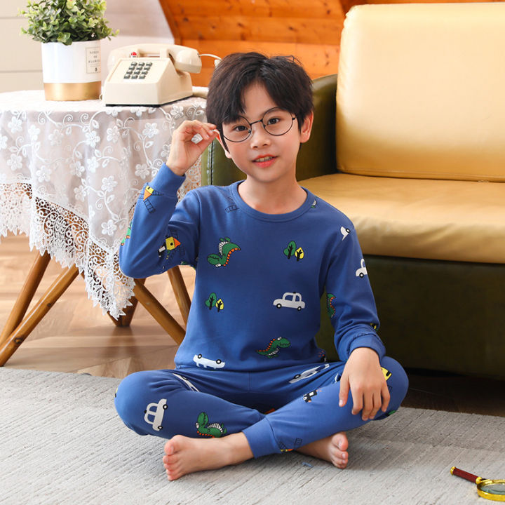 Ready Stock Unisex Korean Style Kids Cotton Pajama for 2 14 Yrs Boys and Girls Lazada Singapore