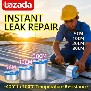 【Fast Shipping】Self-Adhesive Butyl Waterproof Tape - High Viscosity Sealant for Roof Wall & RV Leak Repair - Durable Waterproofing Strip - DIY Home Maintenance Ready Stock