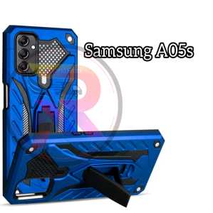 Casing Hp Untuk Samsung Galaxy A05s HardCase Phantom Robot Kick Standing Hibryd Armor