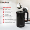 Teko Listrik Advance AK187 / AK-18 Electric Kettle 7 Kapasitas 2L 500Watt. 