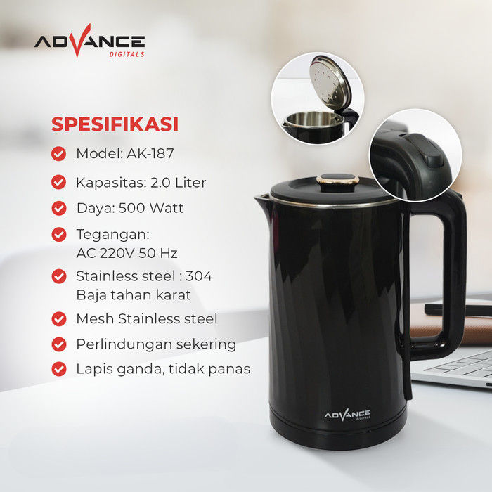 Teko%20Listrik%20Advance%20AK187%20/%20AK-18%20Electric%20Kettle%207%20Kapasitas%202L%20500Watt%20-%20Image%203