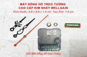 Máy Đồng Hồ Đài Loan KIM NHẢY Cao Cấp HQ – Tặng Pin AA và Bộ KIM Hoa Văn - Bảo Hành 1 Năm