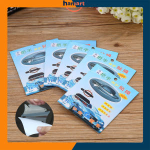 Bộ 4 Miếng Dán Tay Nắm Ô Tô Dán Hõm Cửa Ô Tô Chống Xước (XỊT NƯỚC TRƯỚC KHI DÁN)