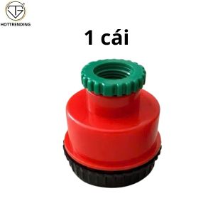 Đầu vòi sen phun 1000 tia nước siêu mịn chống bắn nước gắn vòi phi 21 và 27