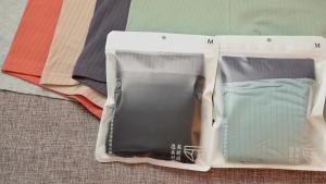 Mens Pure Cotton Solid Color Boxer Briefs Mid-Rise Underwear