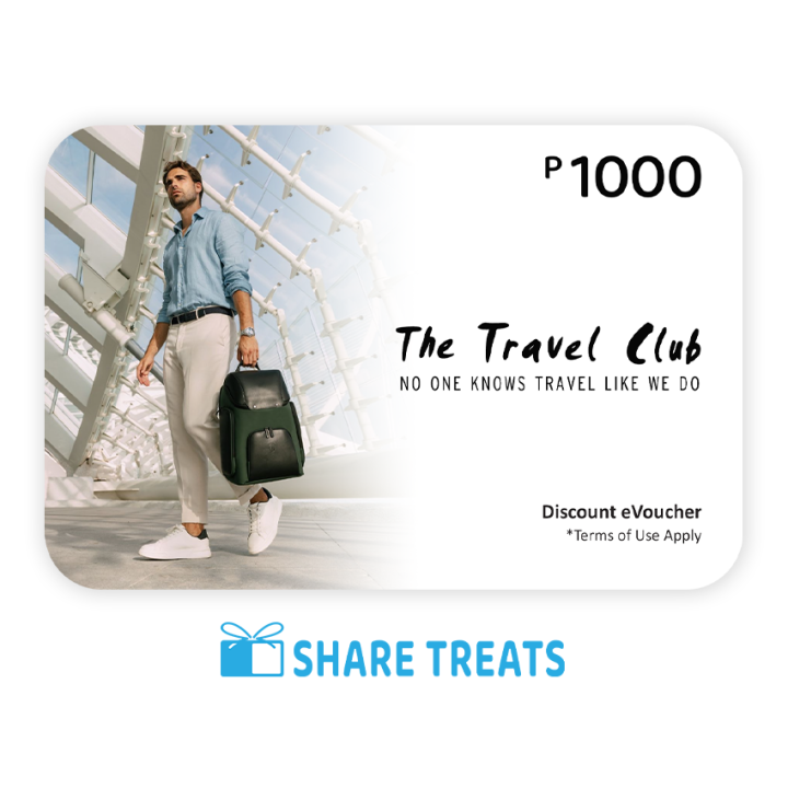 The Travel Club P1000 Worth Voucher (SMS eVoucher) Sms Digital