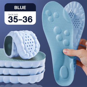 Super Soft Sport Insoles lapik tapak dalam kasut Breathable Shoe Pads Thick Shock Absorption 鞋垫