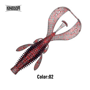 Kingdom Fishing Lures 63mm 76mm 1.8g 3g Soft Bait Floating TPE Soft Lure Fishing Tackle 10pcs Swimbaits Artificial Baits Wobblers Soft Worm