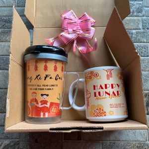 Hampers Imlek Sincia Parcel Mug Tumbler Chinese New Year Gong Xi Fa Cai