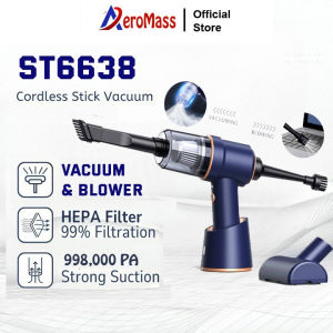 Aeromass Car Vacuum Portable Vacuum Mini Vakum Cleaner Blower ST6638