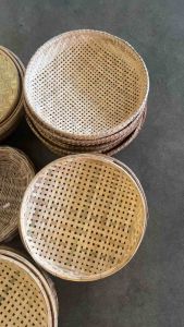 ตะแกรง กระด้ง ใช้นึ่ง ตากอาหาร รองของทอดของมัน รองผัก ใส่ของ ใสอาหาร ขนาด 13 14