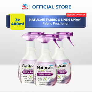 Natucair Linen and Fabric Spay 440ml - Relaxing Lavander - Bundles of 3
