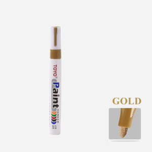 Toyo Waterproof Rubber Permanent Paint Marker Pen Car Type Permanent Paint Pen
