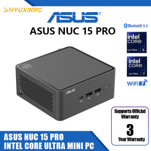 ASUS NUC 15 CRH Ultra-High-Performance Mini PC Gaming Computer - Intel Core i7/i5 Processor HDMI USB Ports Compact Design RNUC15CRHU500000I/RNUC15CRHU7000001（3Yrs ASUS Warranty）