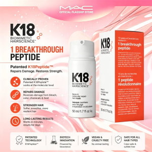 K18 Biometric Hair Mask Molecular Repair Hair Mask 50ml