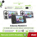 [แถมฟรีกระเป๋า] Anbernic RG35XX H เครื่องเกมพกพา ระบบ Linux Knulli หน้าจอ IPS 3.5 นิ้ว รองรับเกม PSP PS1 SFC FC. 