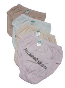 12PCS CELANA DALAM WANITA KAOS MINIOLA M L XL XXL XXXL XXXXL