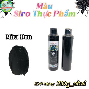 (1 CHAI 210G) MÀU SIRO THỰC PHẨM UNICORN_MÀU ĐEN