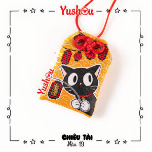 Móc Khóa Yushou Tiền Tài - Mẫu 19 (Kiểu Omamori) Có sẵn