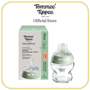 Tommee Tippee Natural Start Glass Bottle - 1 Pack