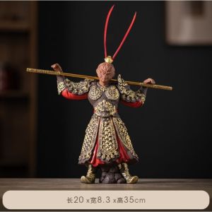 🇲🇾BlackMyth WuKong 黑神话悟空礼盒包装  陶瓷家居办公摆件 齐天大圣孙悟空 斗战胜佛 伴手礼 送礼 Ceramic Statue Sun Wukong Monkey King