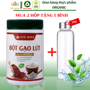Bột gạo lứt huyết rồng Tuệ Minh - Hộp 500gr