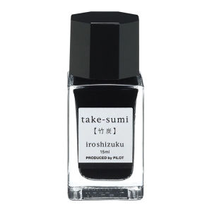 หมึก Pilot Iroshizuku ink - 15ml INK-15-TAK Iroshizuku Take-sumi (Gray Black)