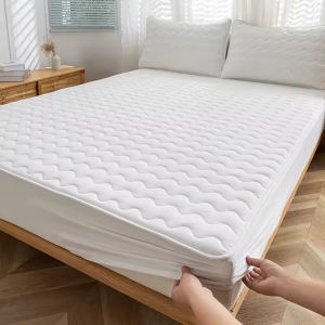 Turtle wave pattern bedspread stain-resistant Class A washable cotton Waterproof TPU membrane