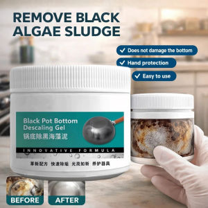 Pot Bottom Cleaner Seaweed Mud Deep Cleaning Paste For Kitchen Heavy Grease And Stubborn Stains锅底油污去除海藻泥