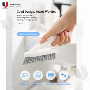 [Local Seller] Handy Narrow Gap Corner Brush Bathroom Floor Door Window Gap Multi-Purpose Home Cleaning Tool