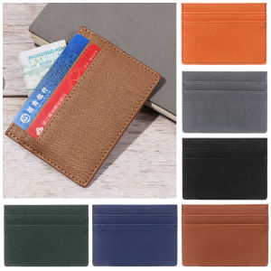Double Sided Holder Slim Bank Credit ID Cards Coin Pouch Case Bag Organizer Women Men Thin Wallet