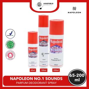 Marlboro Napoleon Parfum Deodorant Pria (200mL/100mL/65mL) - Hitam dan Putih