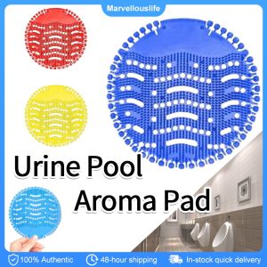 Urinal Screens Deodorizer Anti Splash Air Freshener Urinal Strainer Pad Scented Deodorising Mens Toilet Tools