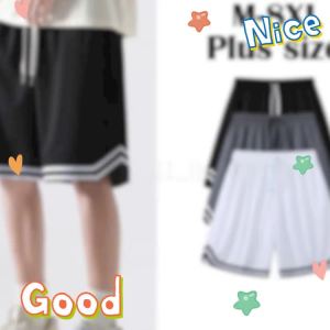 【M-5XL】𝗣𝗹𝘂𝘀 𝗦𝗶𝘇𝗲 Loose Casual for Men Shorts Pant Korean Oversized Baggy Seluar Pendek Budak Lelaki