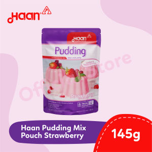 HAAN PUDDING STRAWBERRY 145gr - BAKING PREMIX FLOUR