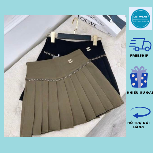 Chân váy tennis xếp ly màu trắng đen xếp li skirt cạp lưng cao ngắn chữ a  phong cách ulzzang kozoda CV5 | Shopee Việt Nam
