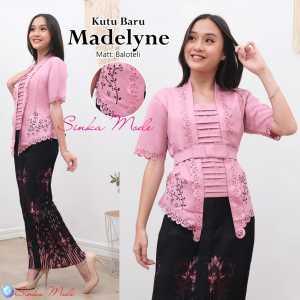 Atasan Kebaya Kartini Model Kutu Baru Modern Lengan Pendek