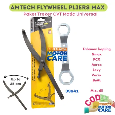 T-Type Flywheel Wrench Treker CVT Tahanan Kopling Matic Kunci Cvt