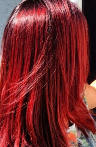 (FREE bleach set) Direct fire red Hair Color Kit (10minutes )100ml+Free Bleach&Peroxide(100ml) hair red dye rambut merah hair dye permanent dye Muslim friendly