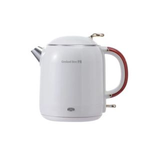 Retro High-end Food Grade 304 Stainless Steel Double-layer Insulation Seamless Electric Kettle