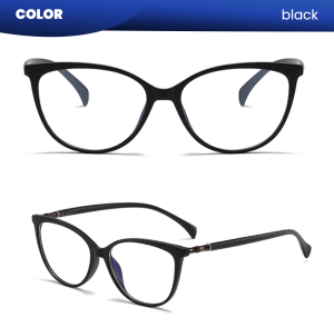 IOOI Eyewear -  Kacamata Cat Eye TR90 Elastis Lensa Anti Radiasi Photocromic Blueray Wanita 214255