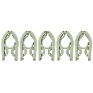 High-quality Clothes Hanger with clip Travel Folding Hanger Portable Multifunction Outdoor Non-slip Hanger with Clips Foldable hanger