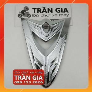 Ốp mặt nạ trước xe Exciter ex 155 vva ex155  xi inox cacbon carbon năm 2020 2021 2022 2023 - phụ kiện trang trí